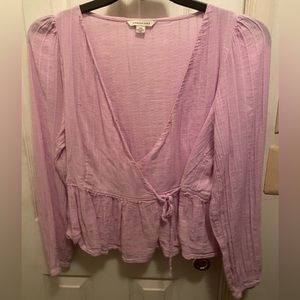 Lavender Large American Eagle Top